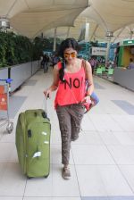 Adah Sharma snapped at Airport on 20th July 2015